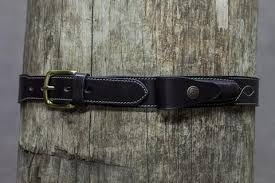 Knife Pouch Belt with Clip - Outback Whips & Leather
