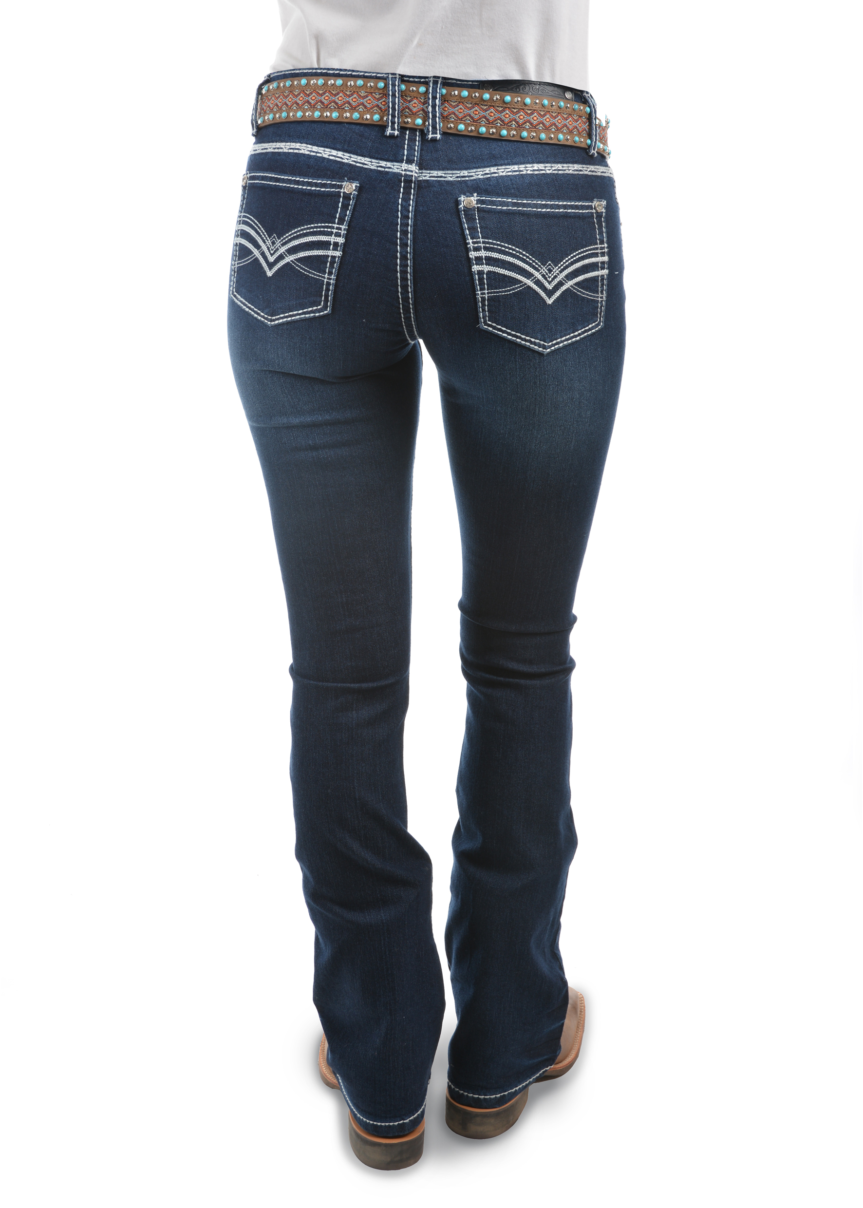 Pure Western Women’s Hannah Jeans Outback Whips & Leather