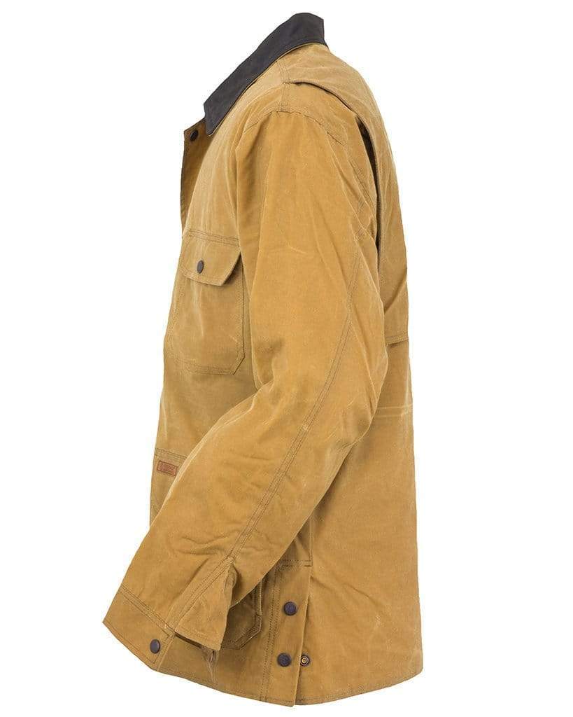 Men’s Gidley Oilskin Jacket Outback Whips & Leather