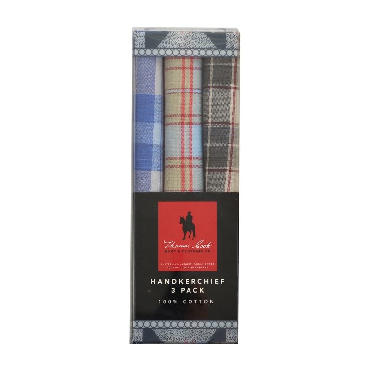 Thomas Cook Handkerchief 3 Pack - Outback Whips & Leather
