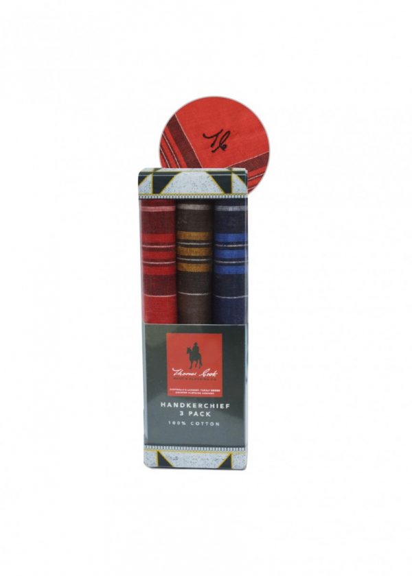 Thomas Cook Handkerchief 3 Pack - Image 2