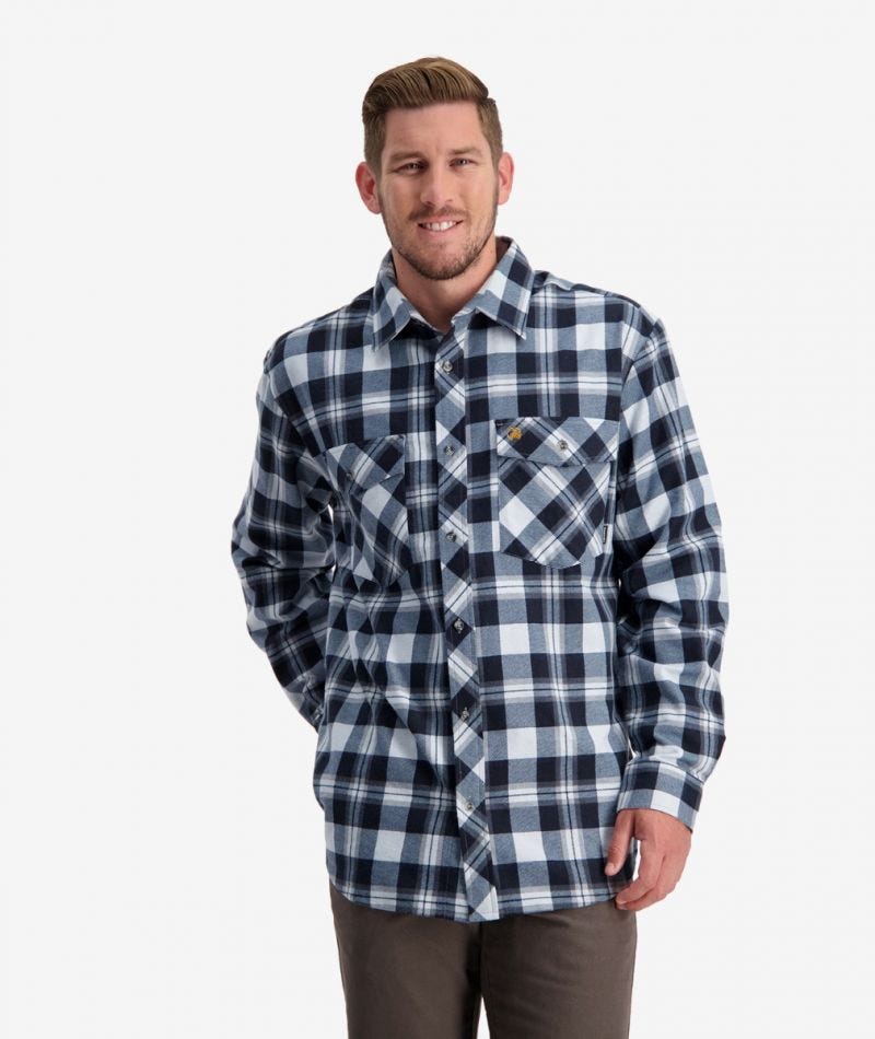 Swanndri Men’s Egmont Full Button Shirt Outback Whips & Leather