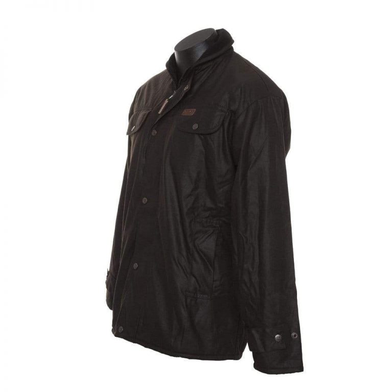 Outback Trading Mens Oilskin Jacket Outback Whips & Leather