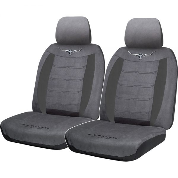 RM Williams Suede Velour Seat Covers Size 30 - Image 2