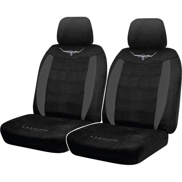 RM Williams Suede Velour Seat Covers Size 30