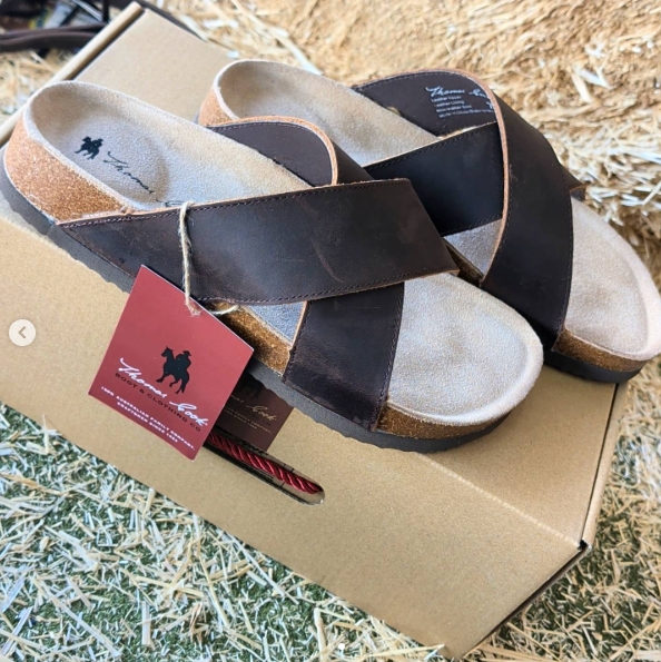 Thomas Cook Women's Barron Sandal- Oiled Crazy Horse
